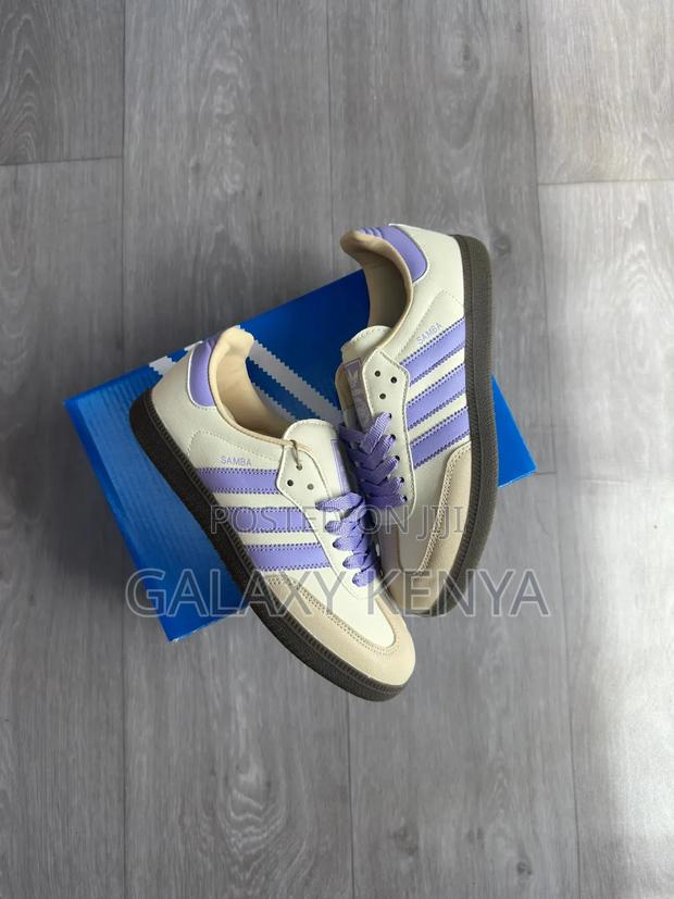 Adidas Samba White Purple - thumbnail 3