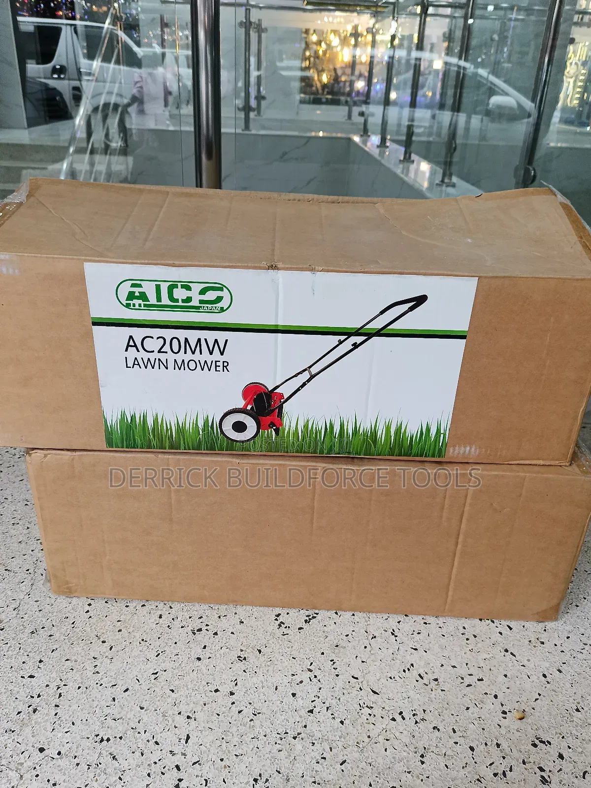 Aico 18" Manual Lawn Mower