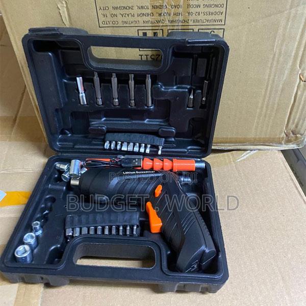 48pcs Rechargeable Electric Screwdriver Tool Set