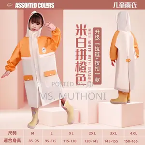 Unique High Quality Kids Raincoat With Wide Brim Hat*
