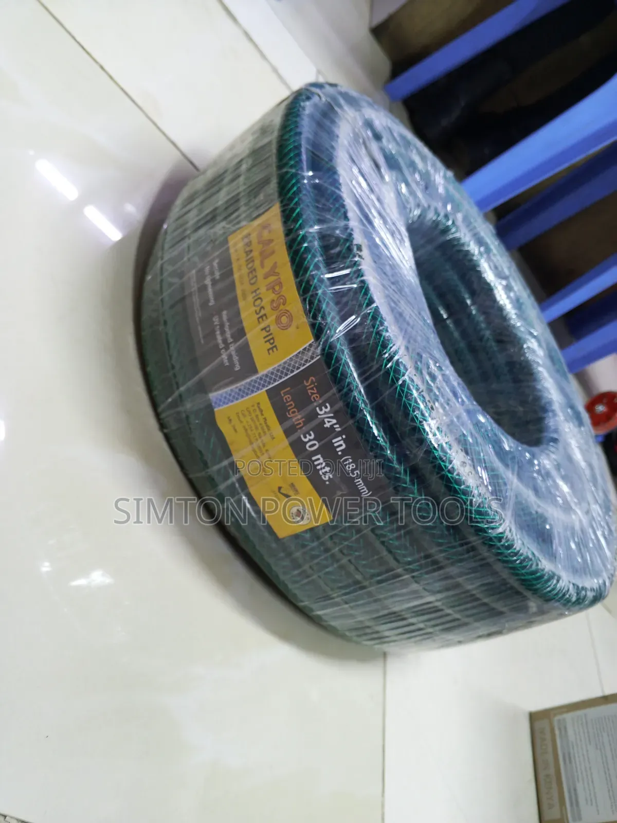 Calypso PVC Braided Hosepipe 3/4-Inch 30m
