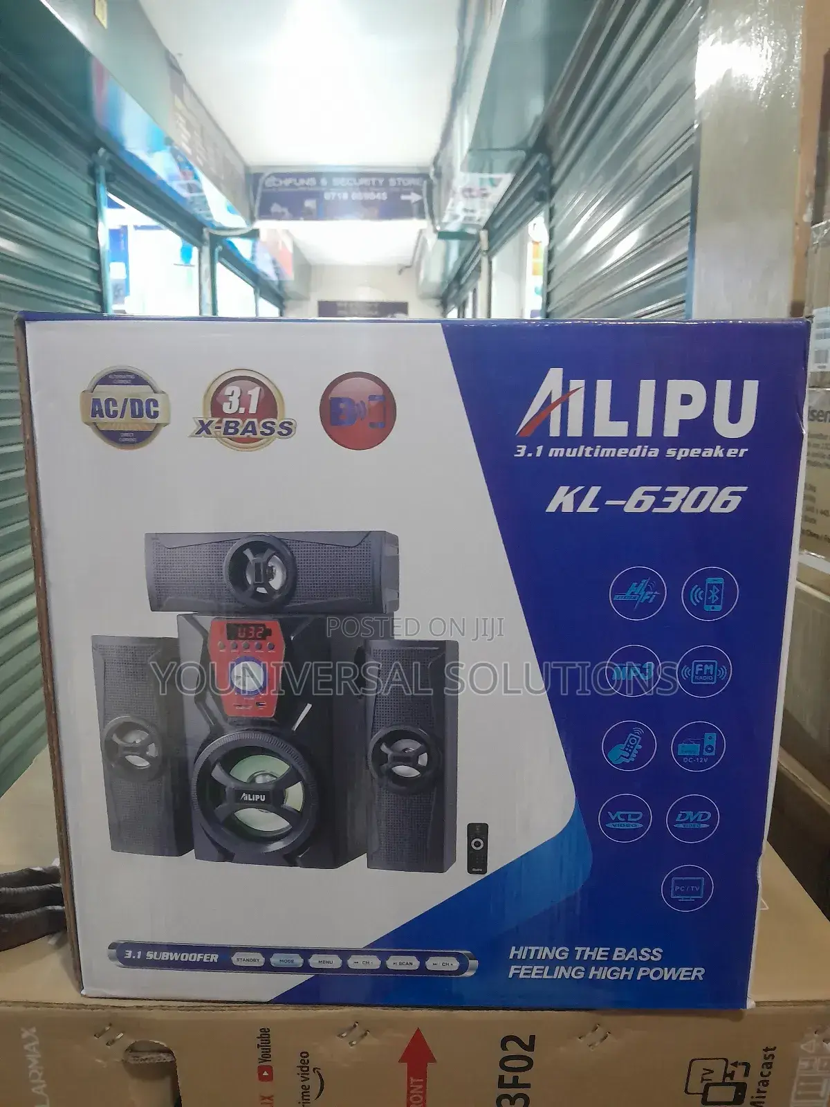3.1ch Ailipu Homethearte Multimedia Speaker System Woofer