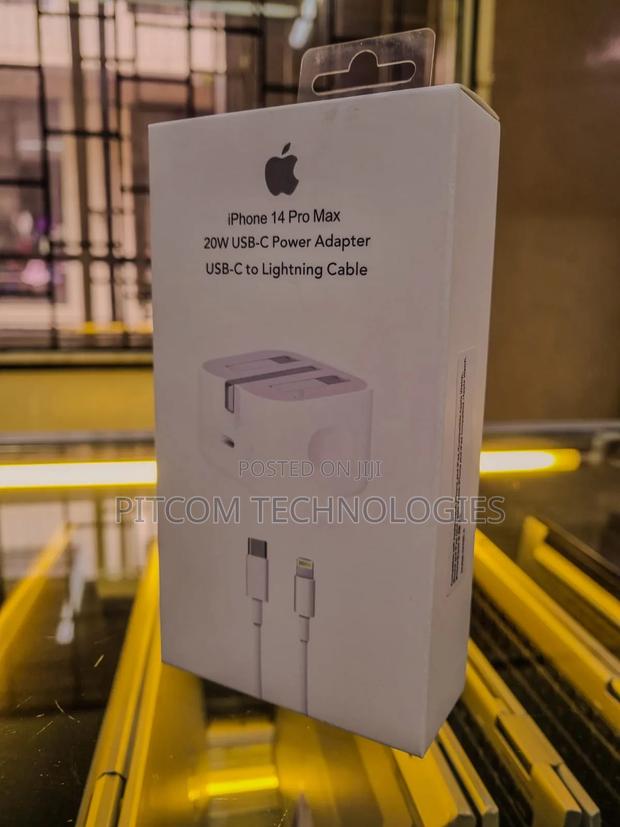 Original iPhone Usb C to Lightning With 20w Usb C Power Adapter