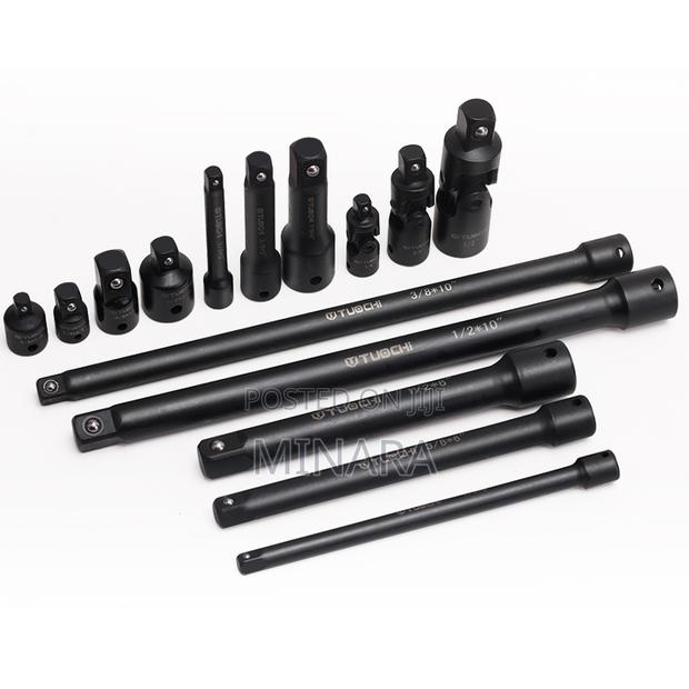 18 Pcs, Impact Wrench Socket Extensions Set, 1⁄2”, 3/8”,1/4” - thumbnail 2