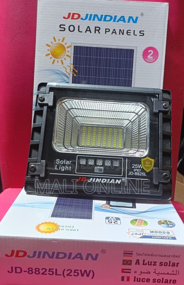 Jd Jindian 25w Solar Led Flood Light Ip67 Outdoor Security Lamp 