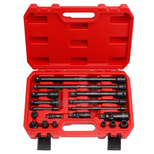 18 Pcs, Impact Wrench Socket Extensions Set, 1⁄2”, 3/8”,1/4” - thumbnail 5