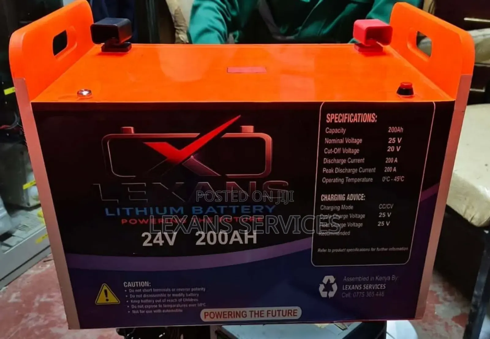 Lithium Ion Battery - (24v 200ah / 5kw)