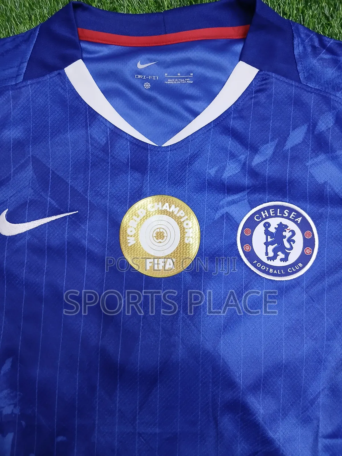 Chelsea Home Jersey + World Champions Badge 2026