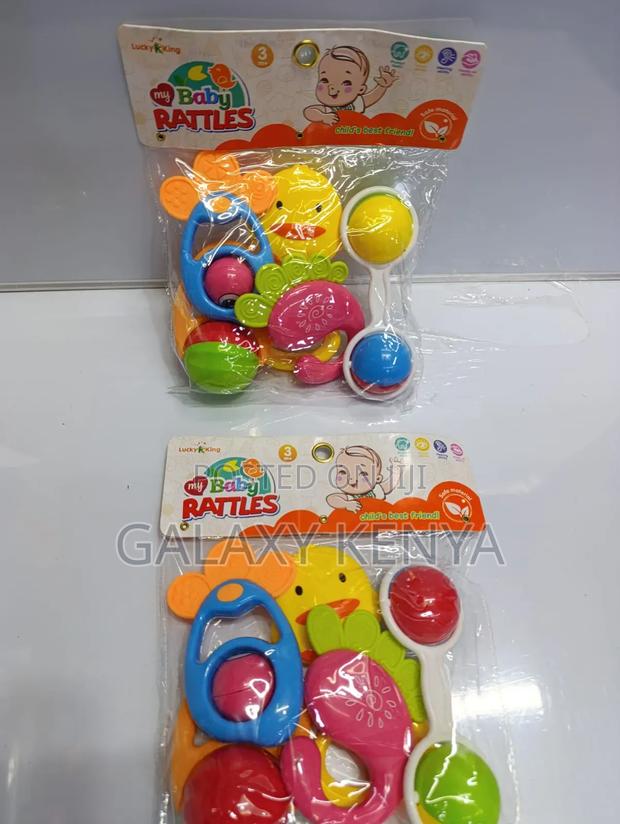 Baby Rattles - With Teether. - main view