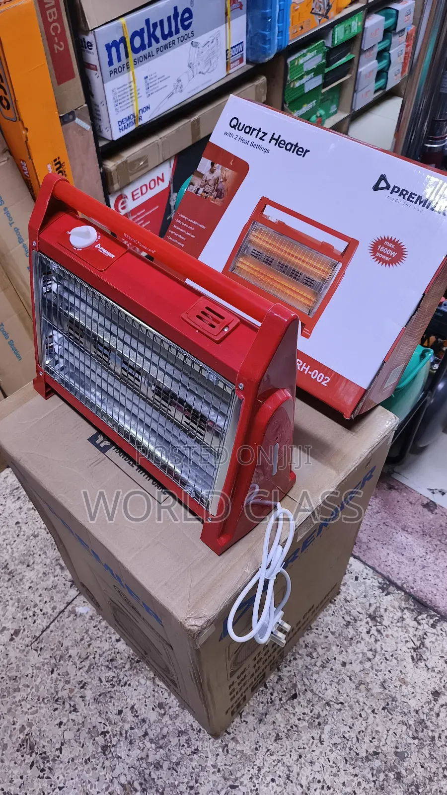 2 Heating Premier 1600w Room Heater
