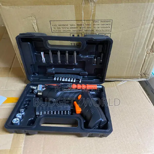Cordless 48pcs Electric Screw Tool Kit With Usb Charging