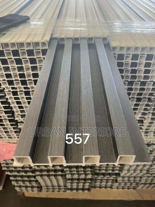 Light Grey Fluted Panels Light Grey Fluted Panels - main view