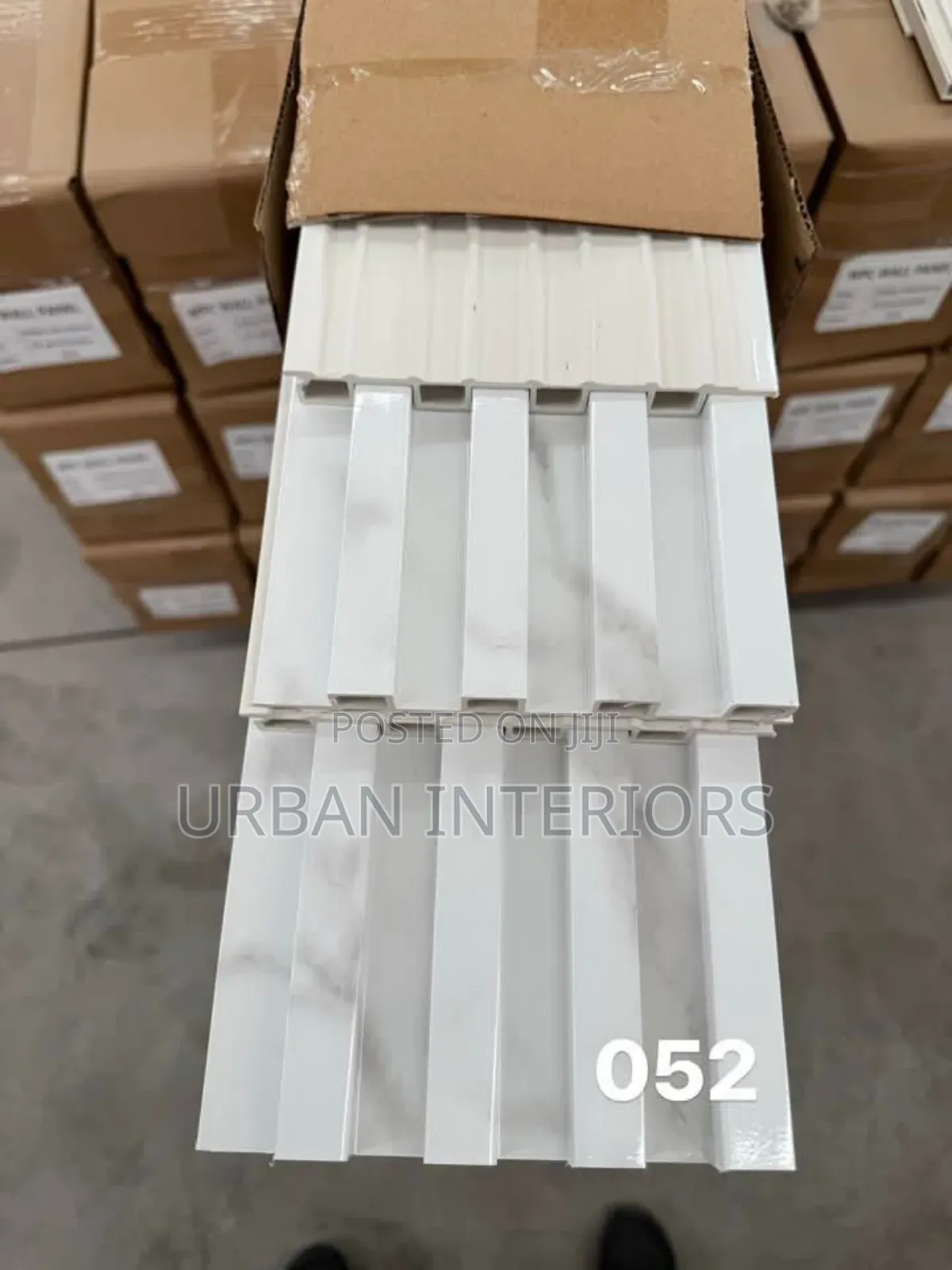 White Fluted Panels White Fluted Panels 2.8 Meters Higj