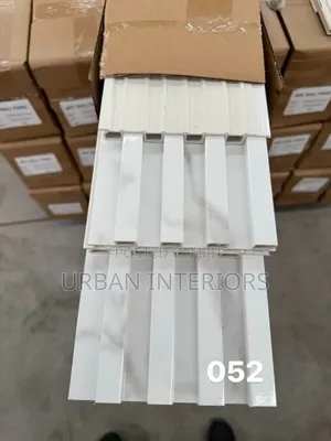 White Fluted Panels White Fluted Panels 2.8 Meters Higj