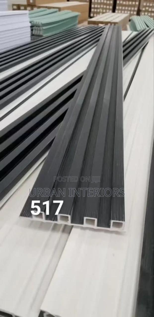 Dark Grey Fluted Panels Dark Grey Fluted Panels - main view