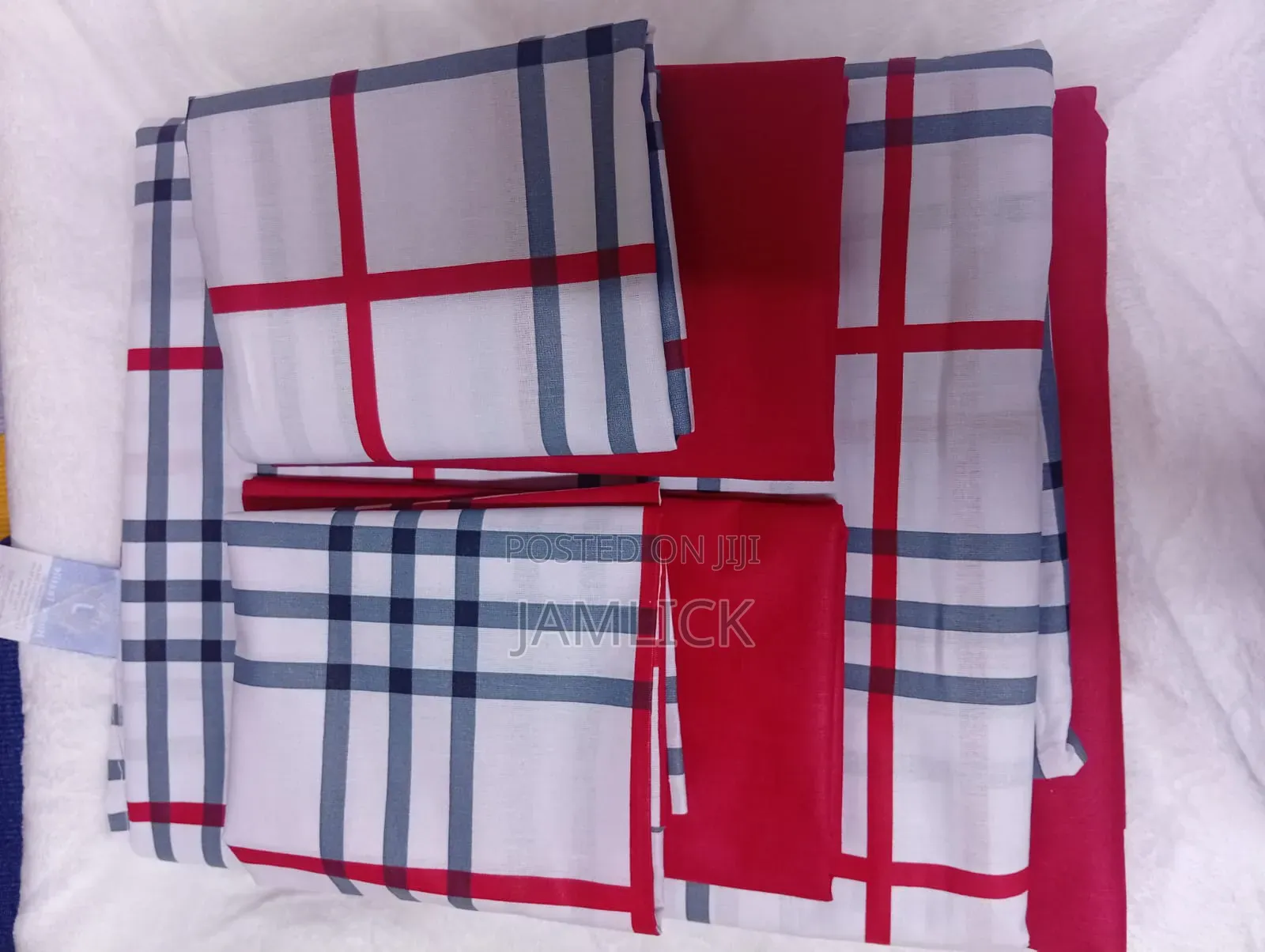 Mix Match Cotton Bedsheets With Elastic Edges – 6 Pieces Set - Sn