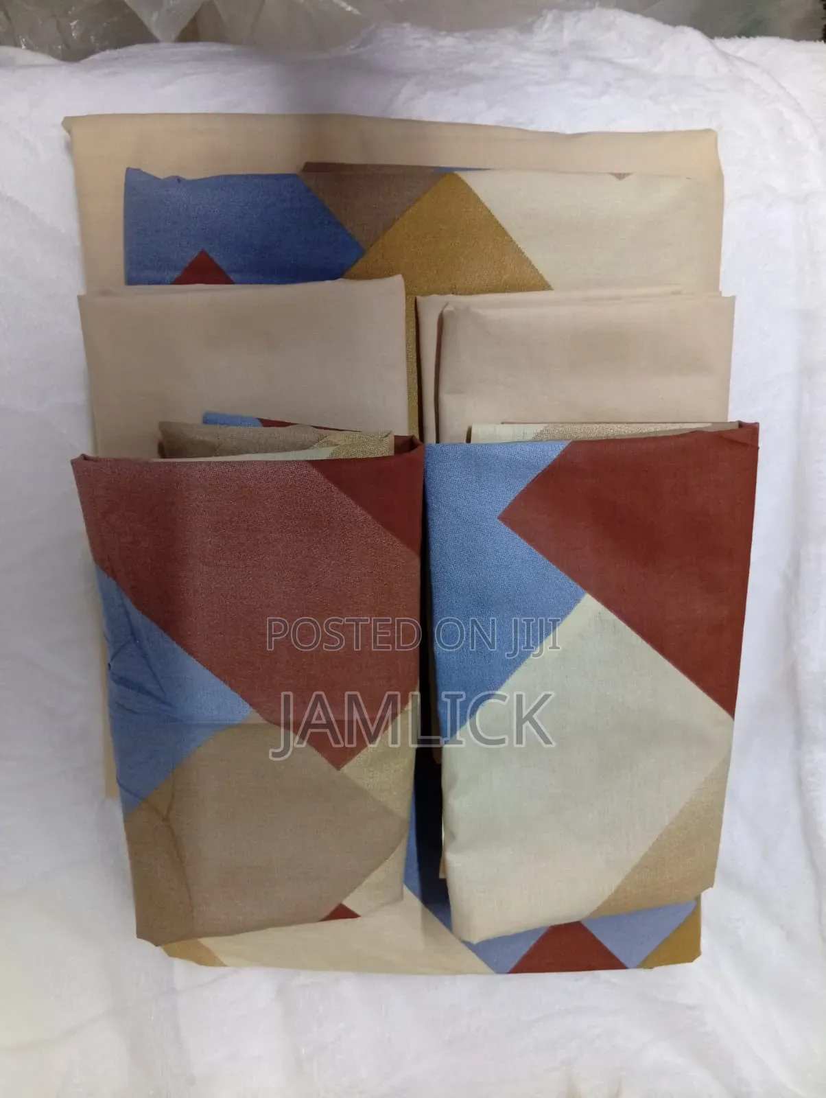 Mix Match Cotton Bedsheets With Elastic Edges – 6 Pieces Set - Sn