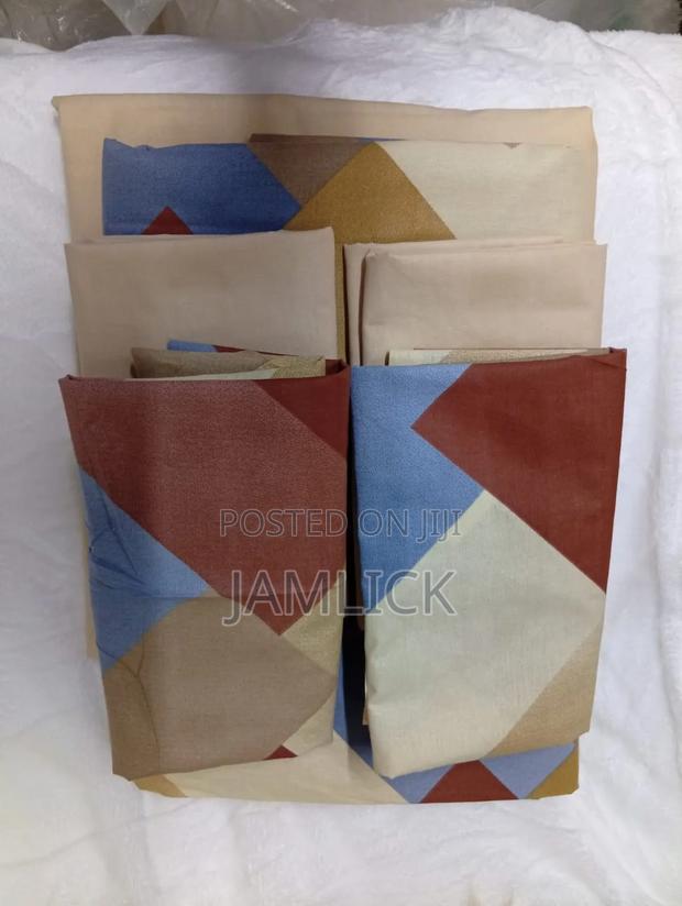 Mix Match Cotton Bedsheets With Elastic Edges – 6 Pieces Set - Sn - thumbnail 8