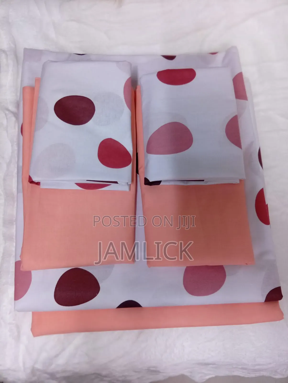 Mix Match Cotton Bedsheets With Elastic Edges – 6 Pieces Set - Sn