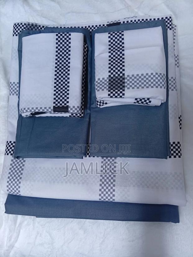 Mix Match Cotton Bedsheets With Elastic Edges – 6 Pieces Set - Sn - thumbnail 13