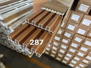 Light Brown Fluted Panels for Interior Design Panels