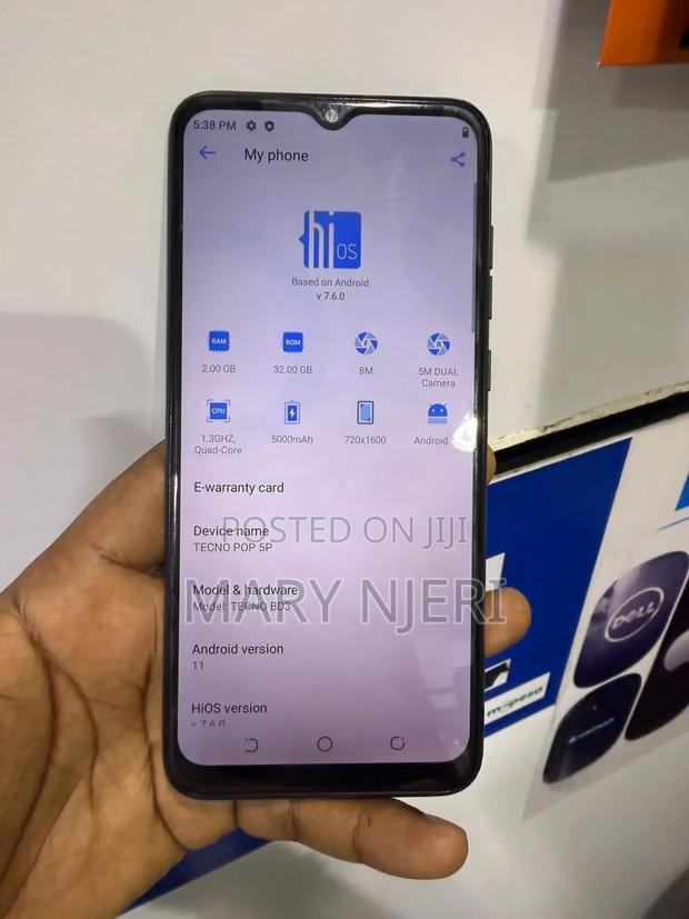 Tecno Pop 5 Pro 32 GB Black - thumbnail 6