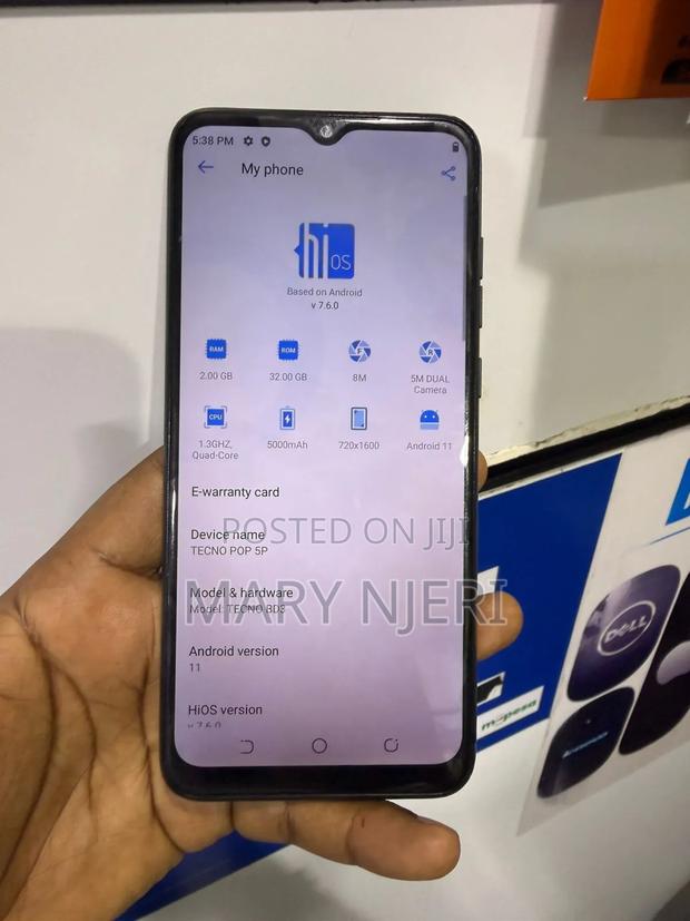 Tecno Pop 5 Pro 32 GB Black - thumbnail 7