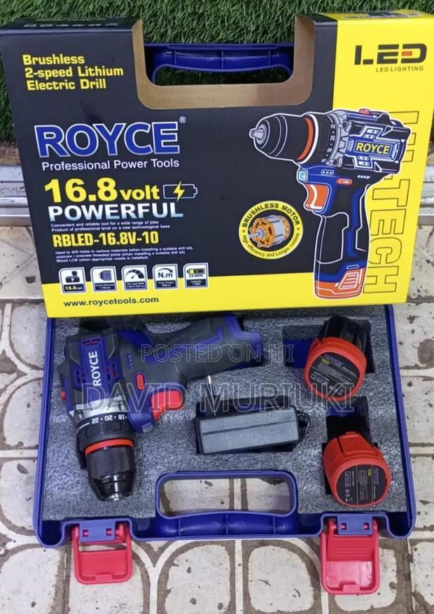 Royce 16v Lithium Cordless Drill - main view