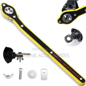 Jack Ratchet Wrench With Long Handle Scissor Jack, Lug Wrench for Tire