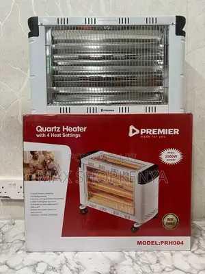 Premier Quartz Room Heater ( Prh003 ) 4 Heat Settings Max-2000w