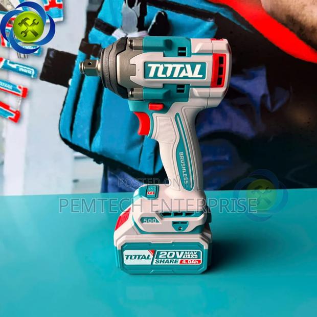 Total Tiwli2050 Lithium-Ion Impact Wrench. - thumbnail 5