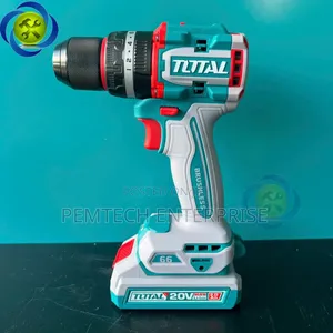 Total Tools Lithium-Ion Compact Brushless Cordless Impact Drill Set.