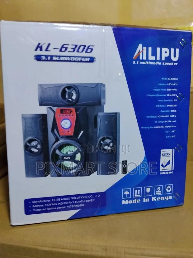 Ailipu 3.1ch Deep Bass Home Theatre Speaker System