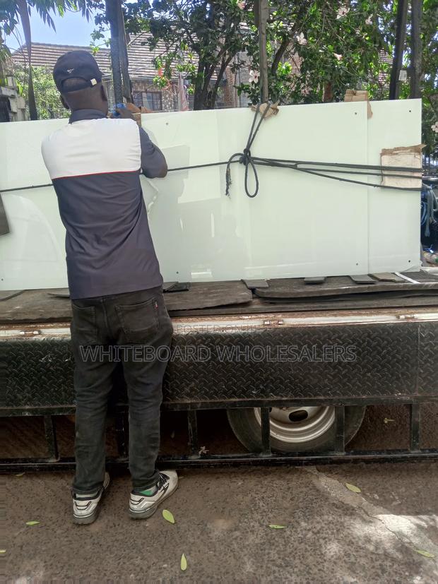 Glass Writting White Board 8ft X 3ft for Governor's Office - main view