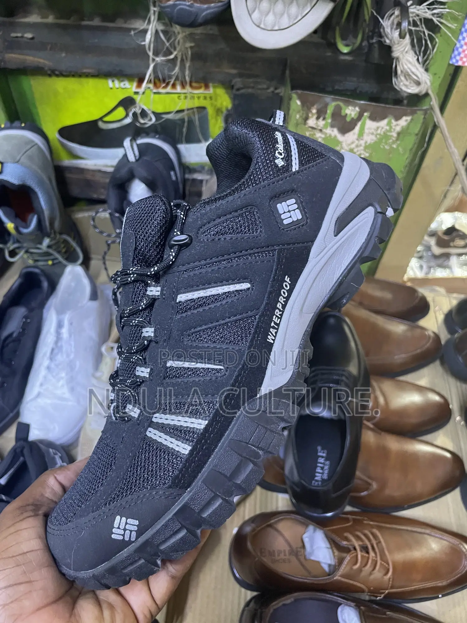 Columbia Hiking Water Proof High Top and Low Cut Boots