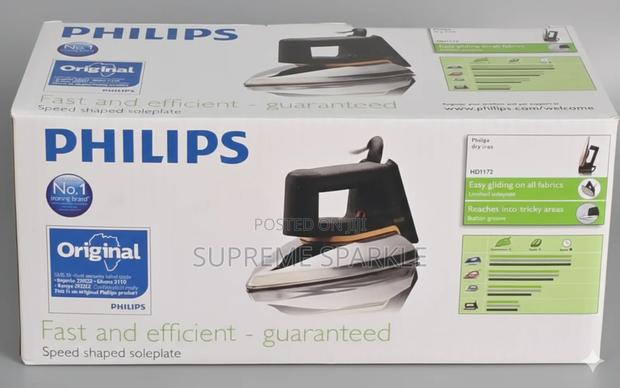 Philips 1000w Dry Iron Model Hd1172/27