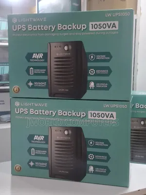 Lightwave 1050va Lw Ups 1050 1kva 630watts 12v7ah