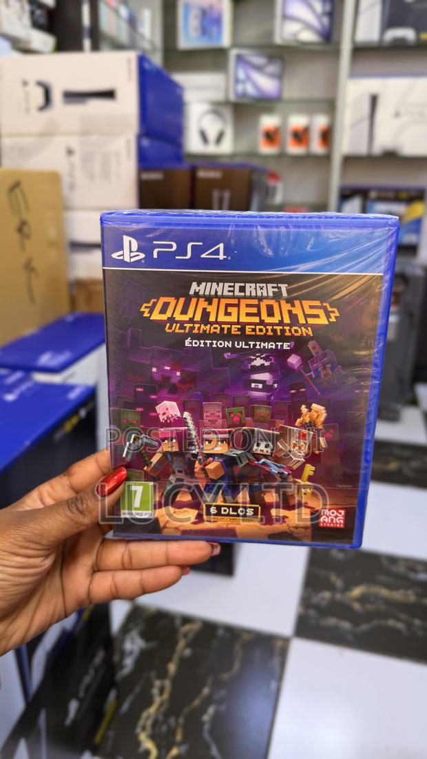 Ps4 Minecraft Dungeons - main view