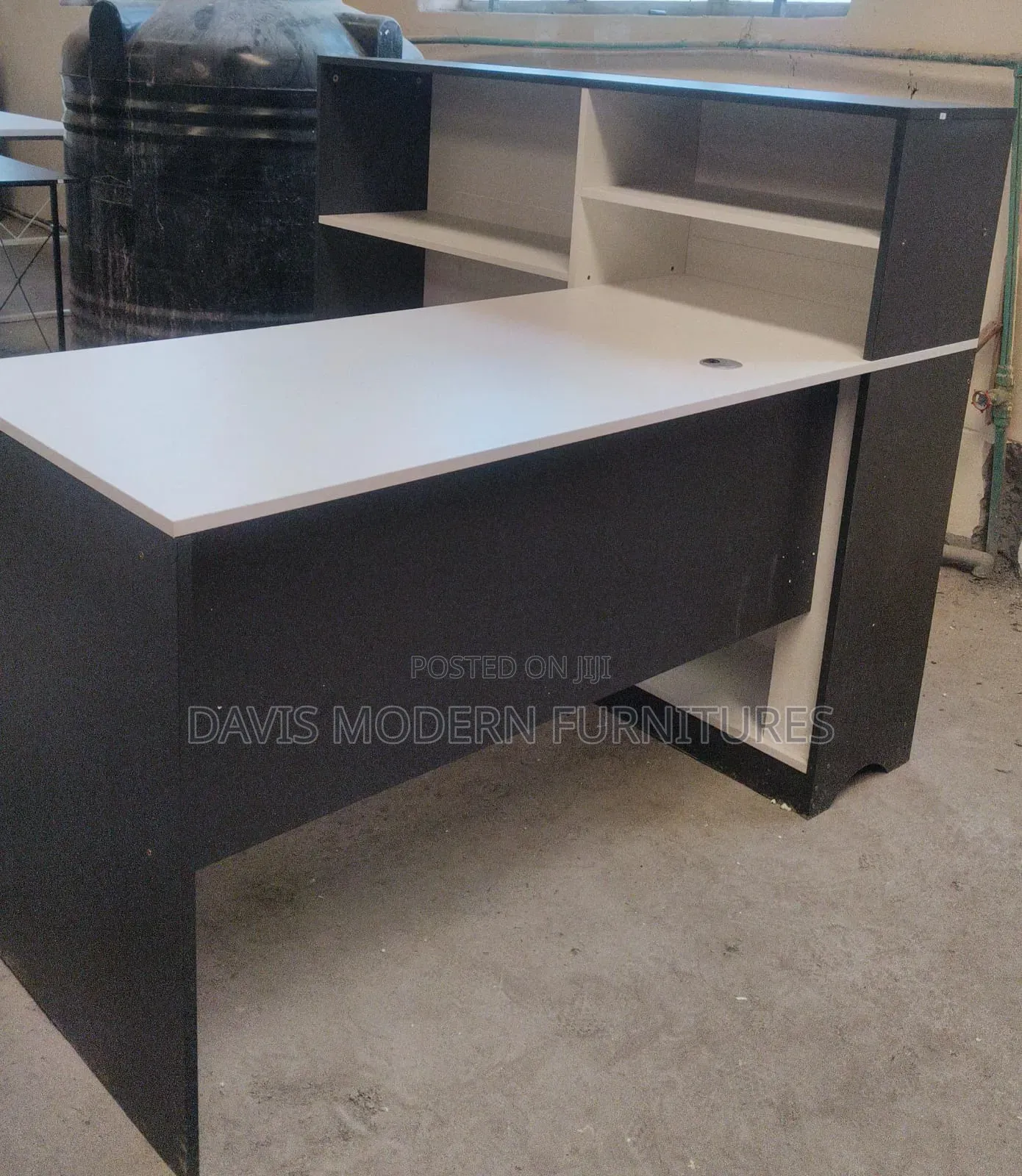 Office Desk With Shelves