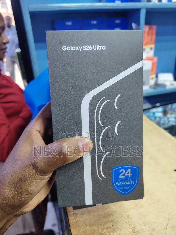 New Samsung Galaxy S26 Ultra 5G 256 GB Black - main view
