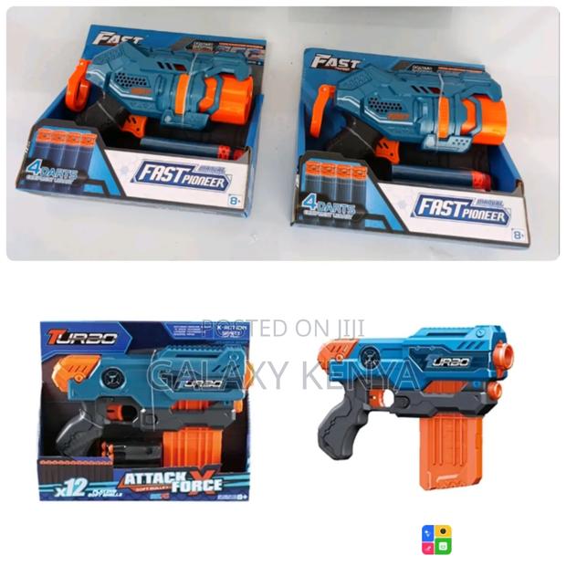 Pioneer Manual Nerf -No Batteries Required Includes 4 Soft - thumbnail 3