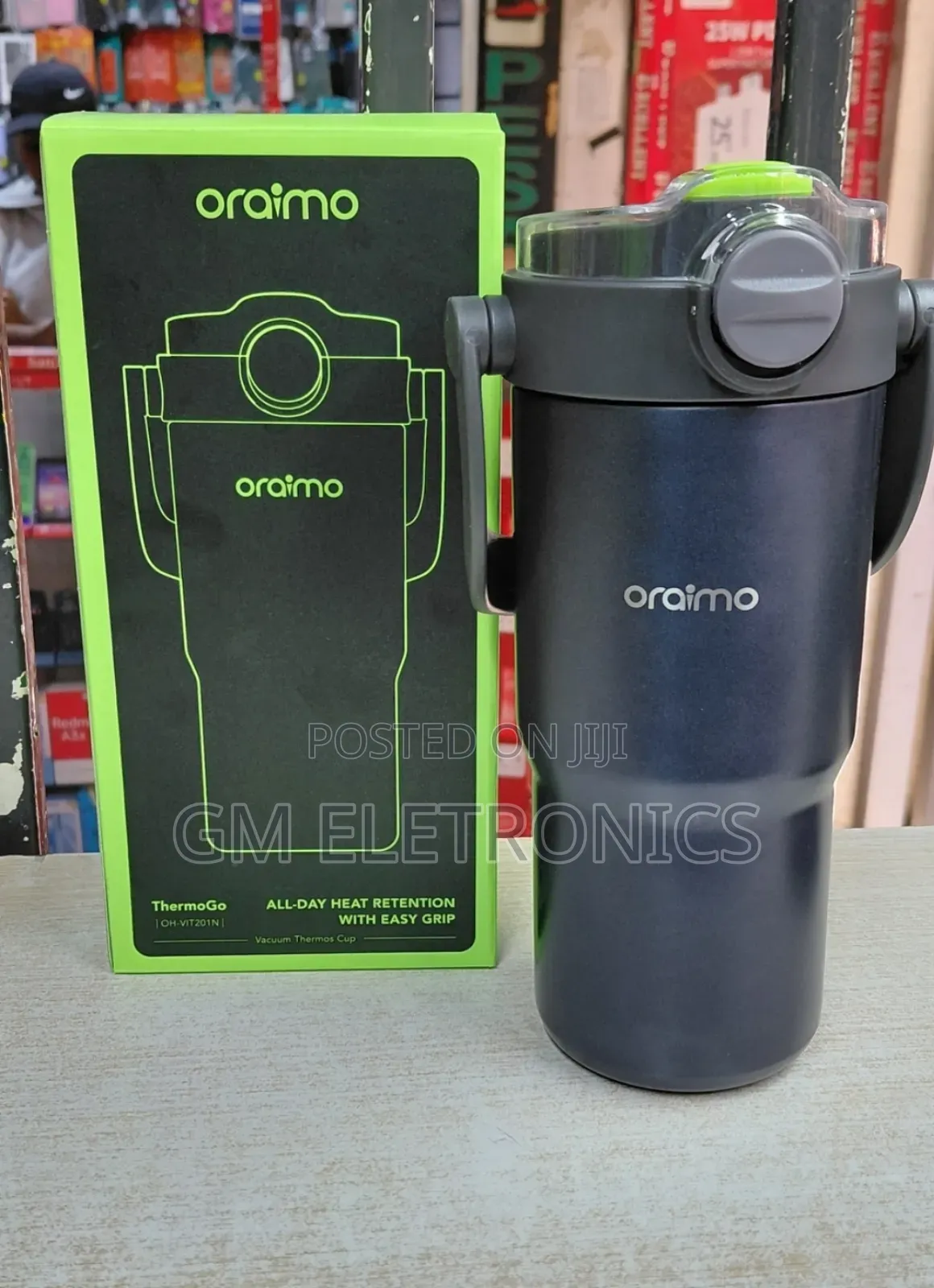 Oraimo Thermogo 750ml Stainless Steel Insulated Thermos.