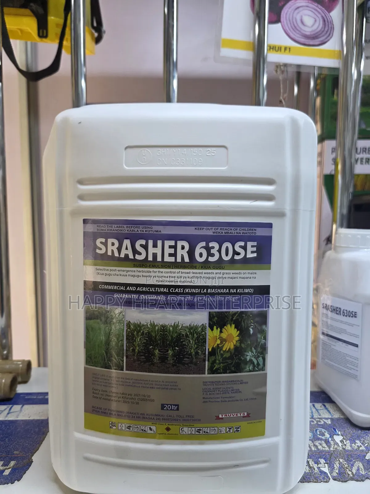 Srasher 630sc Maize Selective Herbicide 20l