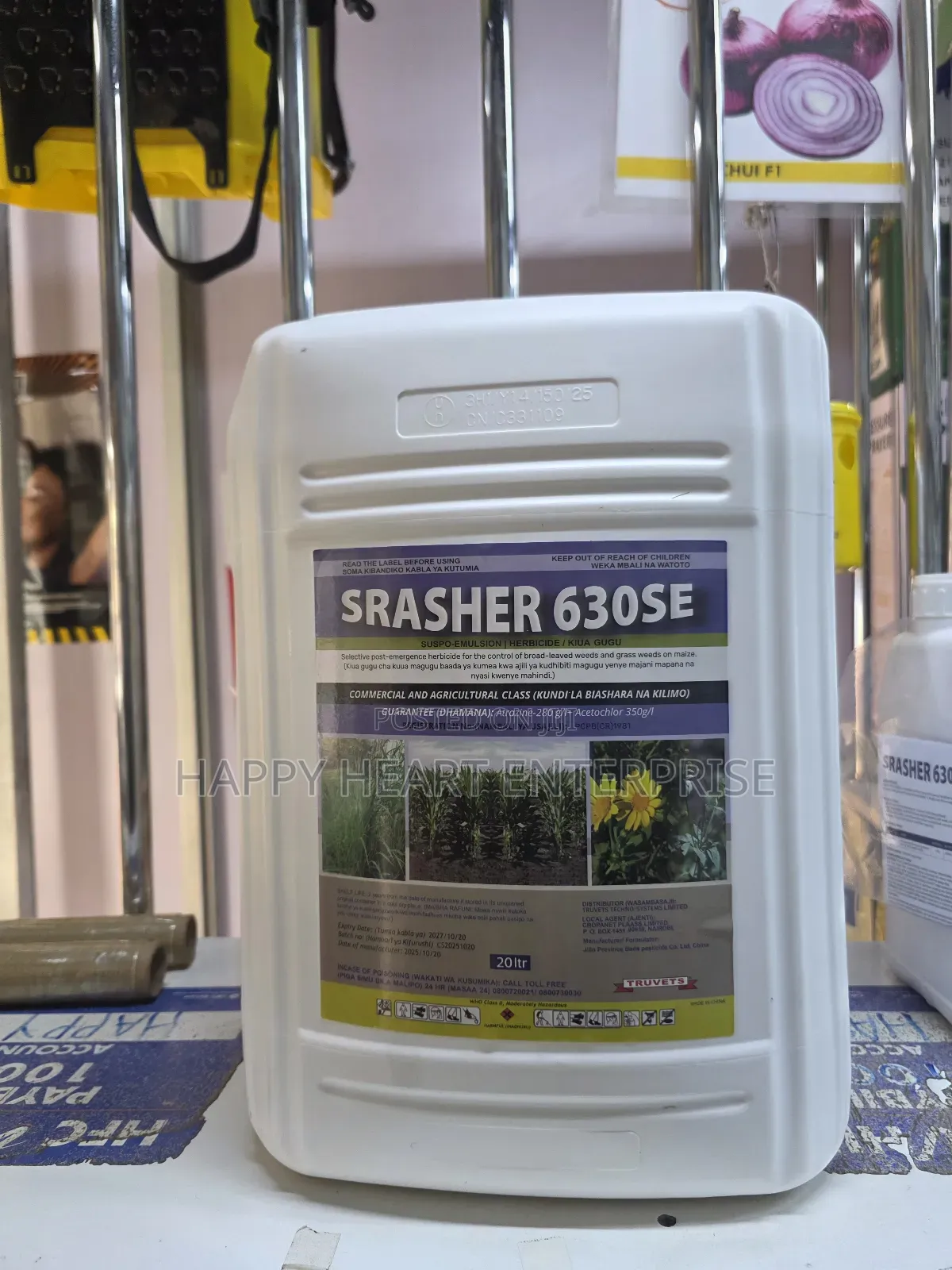 Srasher 630sc Maize Selective Herbicide 20l