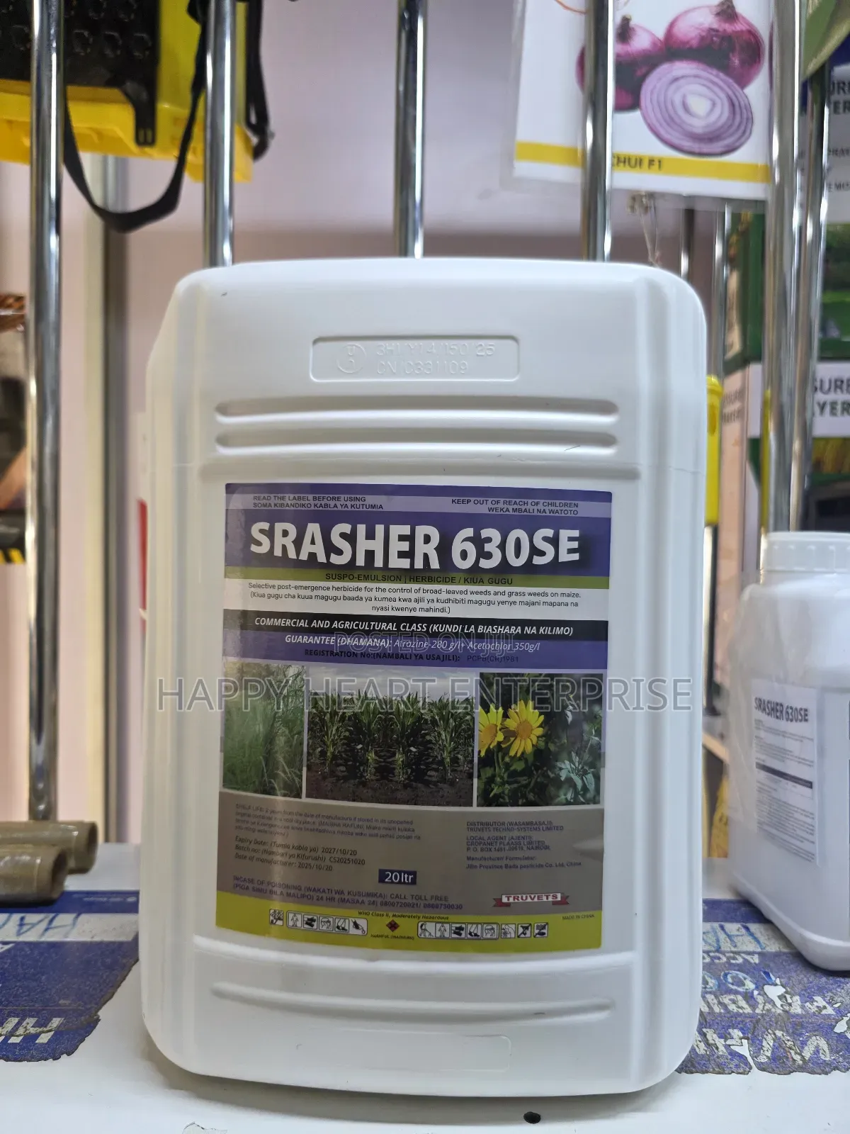 Srasher 630sc Maize Selective Herbicide 20l