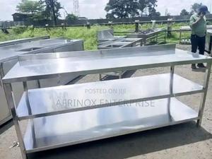 3 Tier Stainless Steel Working Table - thumbnail 2