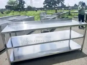 3 Tier Stainless Steel Working Table