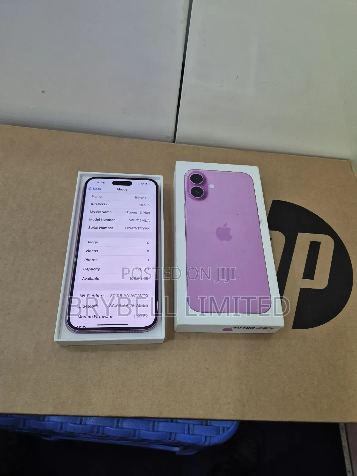 Apple iPhone 16 Plus 128 GB Pink