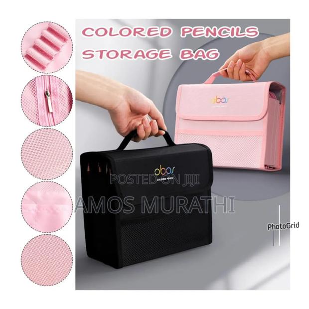 *200 Slots Colored Lead Pencils Storage Bag - main view