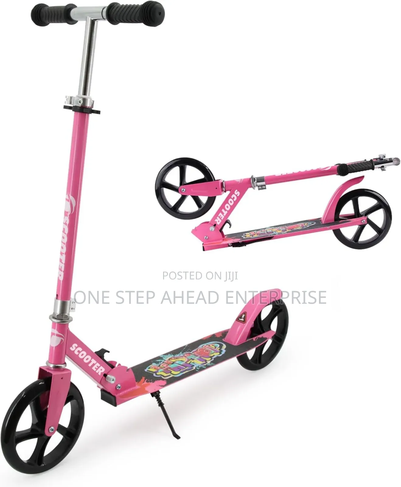 Foldable Scooter Two Wheeled Upto 60kg Weight Load